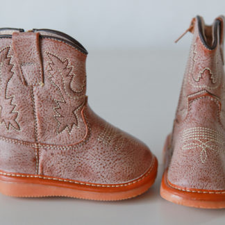 Tan Cowboy Boots Squeaky Shoes