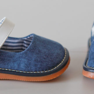 Denim Squeaky Shoes