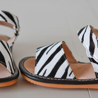 Zebra Sandals Squeaky Shoes