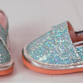 Blue Sparkle Squeaky Shoes