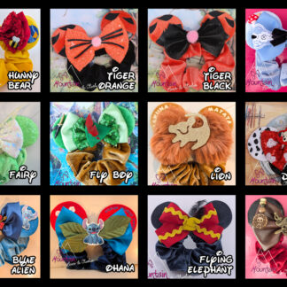 Classic Character Scrunchies