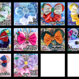 Princess Character Scrunchies